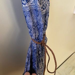 Strapless romper! Has pockets, I love the rope belt !